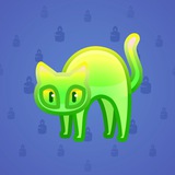 Scared Cat #6393 Scared Cat #6393