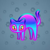 Scared Cat #6429 Scared Cat #6429