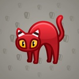 Scared Cat #6553 Scared Cat #6553