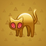 Scared Cat #6614 Scared Cat #6614