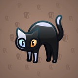 Scared Cat #6633