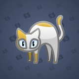 Scared Cat #668