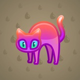 Scared Cat #6874 Scared Cat #6874