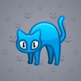 Scared Cat #7042 Scared Cat #7042