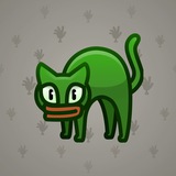 Scared Cat #7053