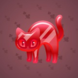 Scared Cat #7082