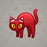 Scared Cat #709