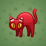 Scared Cat #7102 Scared Cat #7102
