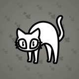 Scared Cat #7117 Scared Cat #7117