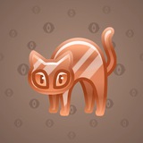 Scared Cat #7155