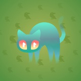 Scared Cat #7173