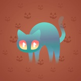 Scared Cat #7319 Scared Cat #7319