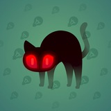 Scared Cat #7342