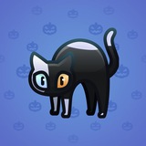 Scared Cat #7391 Scared Cat #7391