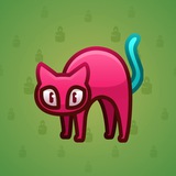 Scared Cat #7401 Scared Cat #7401