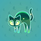 Scared Cat #7524
