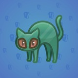 Scared Cat #7556