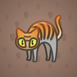 Scared Cat #7591