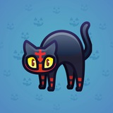Scared Cat #7662