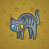 Scared Cat #7733