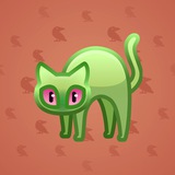 Scared Cat #7794 Scared Cat #7794