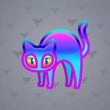 Scared Cat #7811 Scared Cat #7811