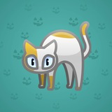 Scared Cat #7874