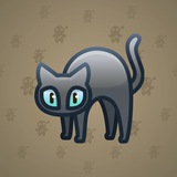 Scared Cat #7898 Scared Cat #7898