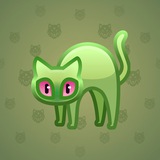 Scared Cat #8013 Scared Cat #8013