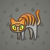 Scared Cat #8028 Scared Cat #8028