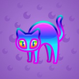 Scared Cat #804