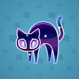 Scared Cat #8057