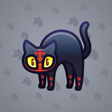 Scared Cat #8066