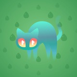 Scared Cat #8108