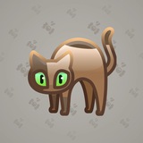 Scared Cat #8151