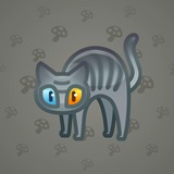Scared Cat #8189