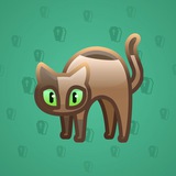 Scared Cat #8263