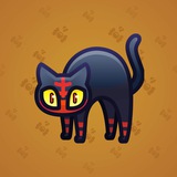 Scared Cat #8286