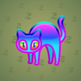Scared Cat #8306