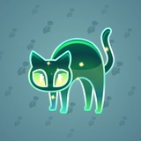 Scared Cat #8412 Scared Cat #8412