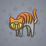 Scared Cat #8443