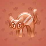 Scared Cat #8608