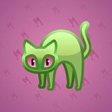 Scared Cat #8648 Scared Cat #8648
