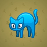 Scared Cat #8693