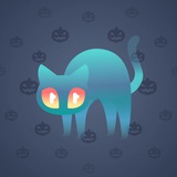 Scared Cat #8849 Scared Cat #8849