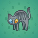 Scared Cat #9101