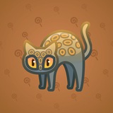 Scared Cat #9200