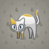 Scared Cat #9203