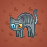 Scared Cat #9241