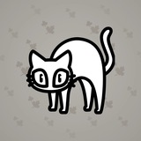 Scared Cat #9243